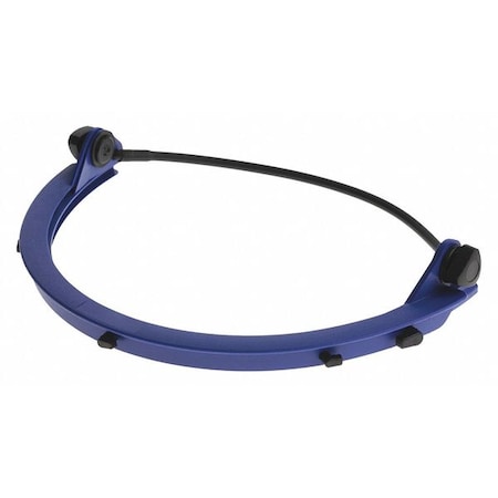 Helmet Bracket, Full Brim, Nylon, Blue MPN:HB2-HD