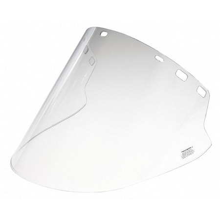 Faceshield, High Temp, Clear, Poly, 20