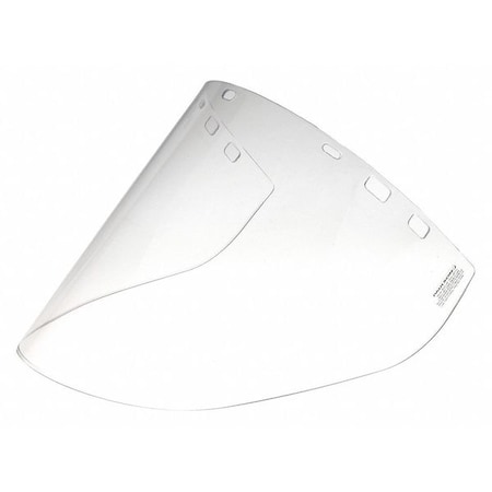 Faceshield, Clear, Propionate, 7 Slot, 20