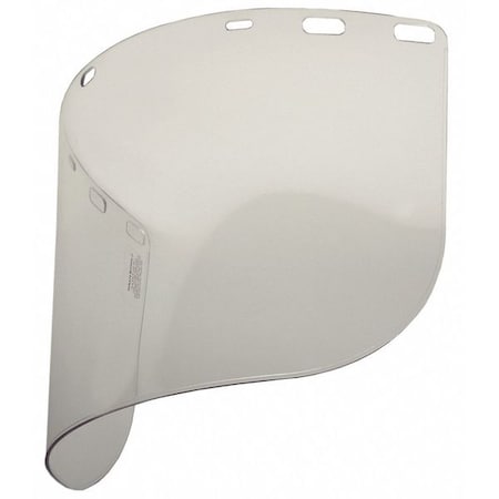 Faceshield, High Temp, Clear, Poly, 15