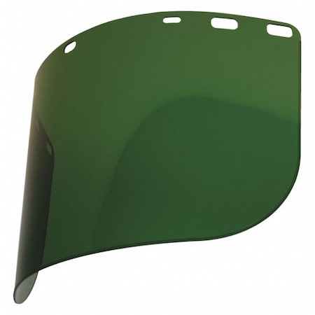 Faceshield, Dark Green, Propionate, 15