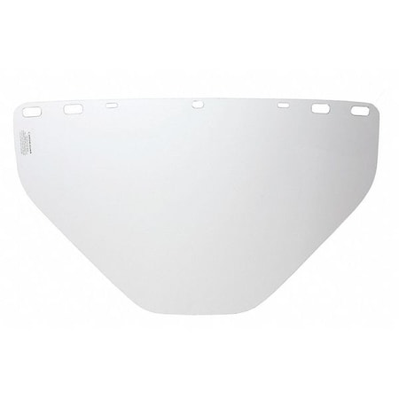Faceshield, Speclty, Clr, 9.125