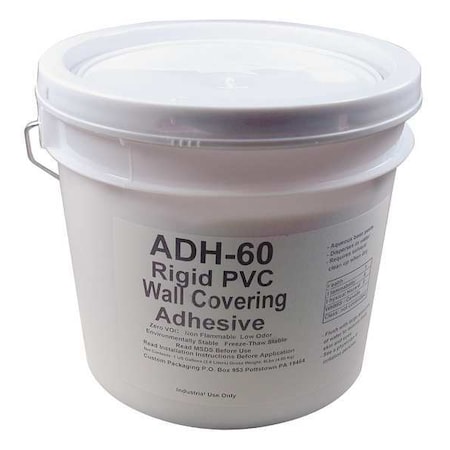 Construction Adhesive, ADH-60 Series, Off White, 5 gal, Pail MPN:ADH-60-5