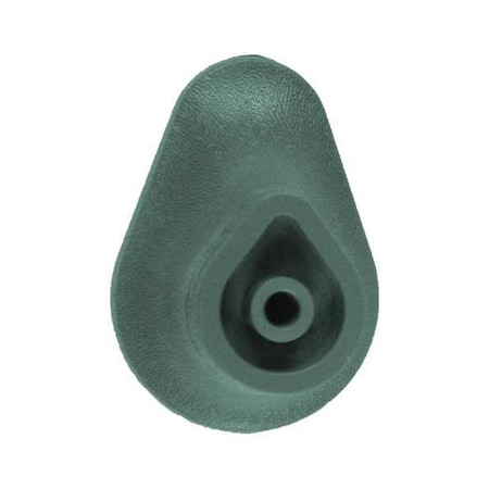 Bracket, Teal, Plastic, 3 1/2 in H MPN:BR-108-0-377