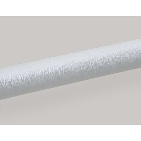 Handrail, White, Vinyl, 3 9/16 in H, 12 ft L MPN:BR-1200-12-301