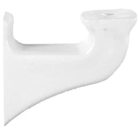 Bracket, Linen White, Vinyl, 2 5/8 in H MPN:BR-1206-0-301
