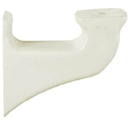 Bracket, Eggshell, Vinyl, 2 5/8 in H MPN:BR-1206-0-370