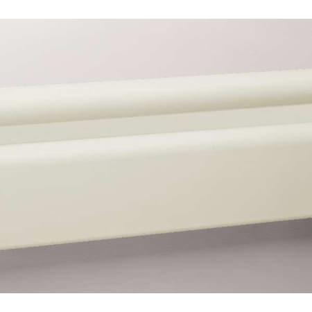 3 pc., Wall Rail, Vinyl, Eggshell, 144In MPN:BR-400V-12-370