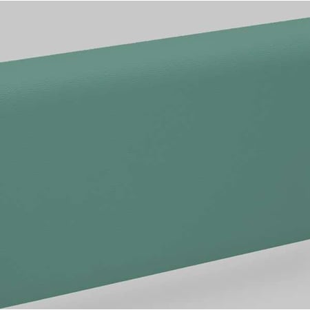 Handrail, Teal, Vinyl, 5 1/2 in H, 12 ft L MPN:BR-500-12-377
