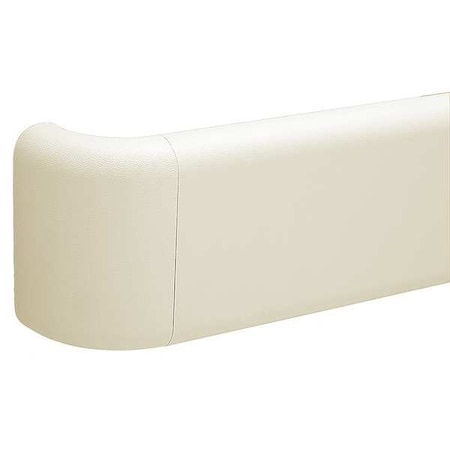 Handrail, Ivory, PETG, 5 1/2 in H, 12 ft L MPN:BR-500P-12-2