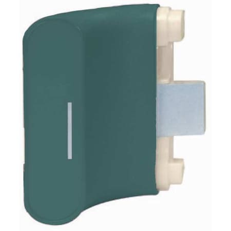 Handrail Return, Teal, Vinyl, 5 1/2 in H MPN:BR-527-0-377