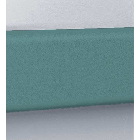 Handrail, Teal, Vinyl, 5 1/2 in H, 12 ft L MPN:BR-530-12-377