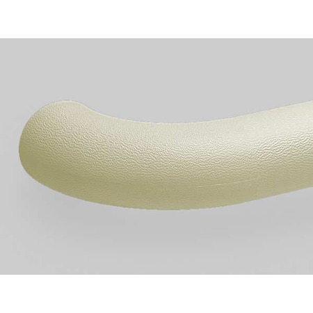 Handrail Return, Left, Ivory, Vinyl MPN:BRL-1225-0-2