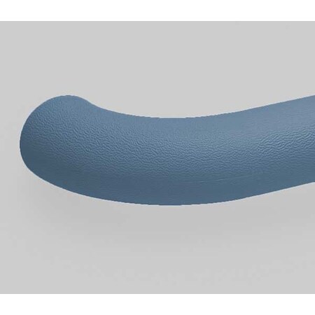 Handrail Return, Left, Windsor Blue, Vinyl MPN:BRL-1225-0-265