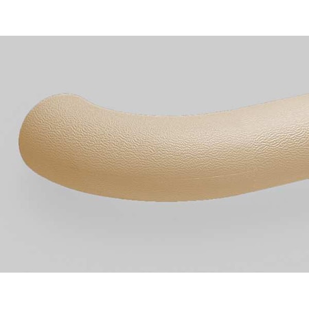 Handrail Return, Left, Tan, Vinyl MPN:BRL-1225-0-3