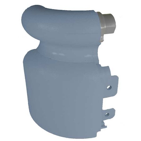 Left Handrail Return, Wndsr Blue, 3-1/8In MPN:BRL-425V-0-265