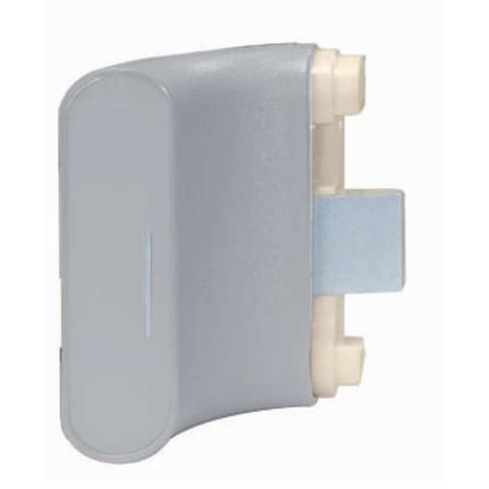 Handrail Return, Left, Silver Gray, Vinyl MPN:BRL-535S-0-210