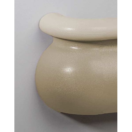 Left Handrail Return, Tan, 3-3/16In. MPN:BRL-625-0-3