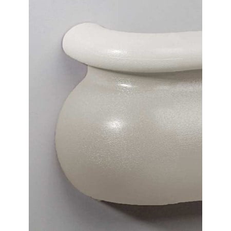 Lft Handrail Return, Linen White, 3-3/16In MPN:BRL-625S-0-301