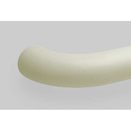Handrail Return, Right, Eggshell, Vinyl MPN:BRR-1225-0-370