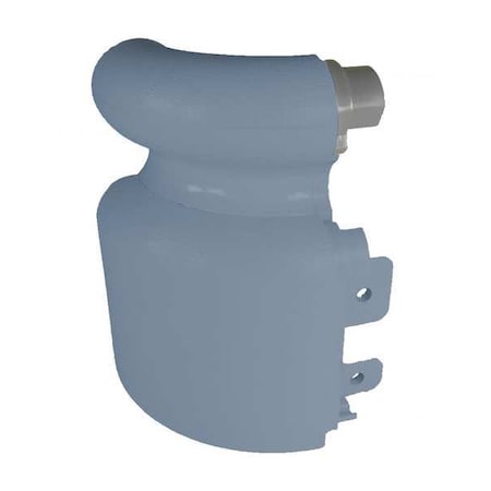 Handrail Return, Right, Windsor Blue, Vinyl MPN:BRR-425V-0-265