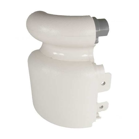 Handrail Return, Right, Champagne, Vinyl MPN:BRR-425V-0-313