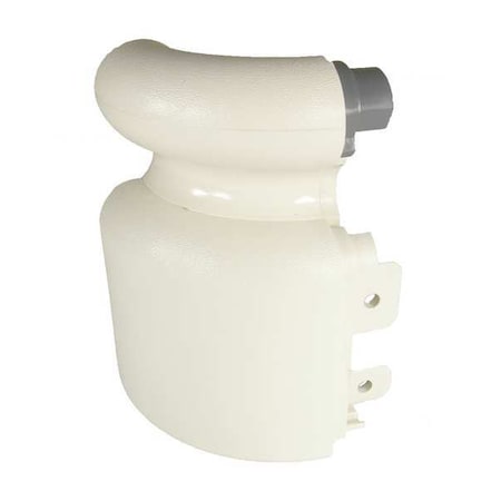 Right Handrail Return, Sec Plate, Ivory MPN:BRR-425VS-0-2