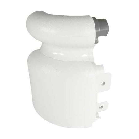 Handrail Return, Right, Silver Gray, Vinyl MPN:BRR-425VS-0-210