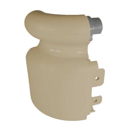 Right Handrail Return, Sec Plate, Tan MPN:BRR-425VS-0-3