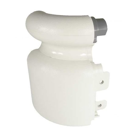 Right Handrail Return, Sec Plate, Eggshell MPN:BRR-425VS-0-370