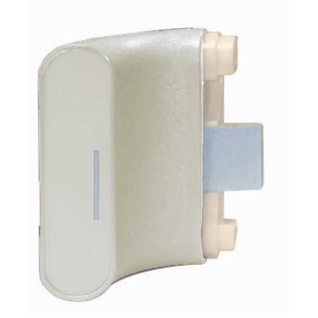 Handrail Return, Right, Linen White, Vinyl MPN:BRR-535-0-301