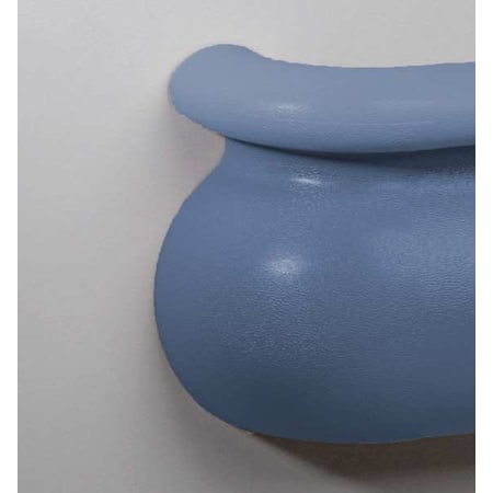 Handrail Return, Right, Windsor Blue, Vinyl MPN:BRR-625-0-265