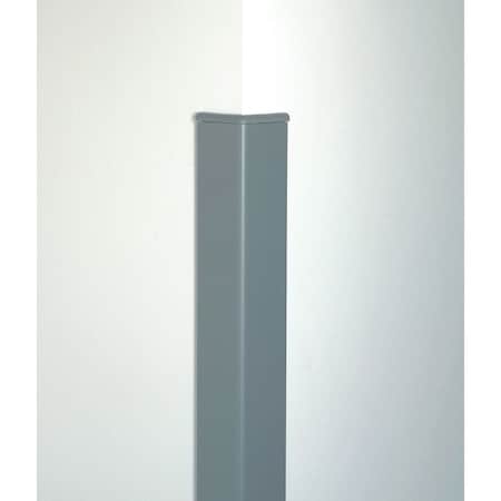 Corner Guard, Ivory, Textured, Vinyl, 8 ft H MPN:CG-10-8-2
