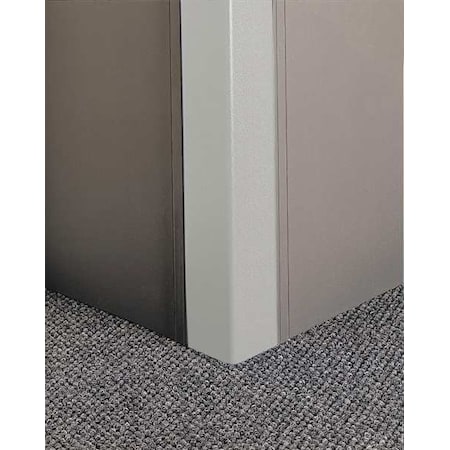Corner Guard, Textured, Silver Gray, 3