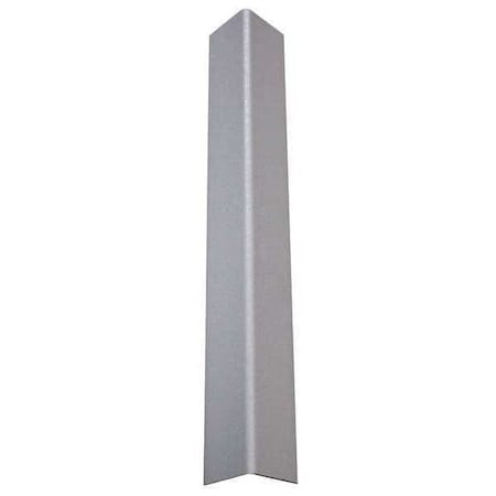 Corner Guard, Textured, Silver Gray, 90 Deg., 1-1/2
