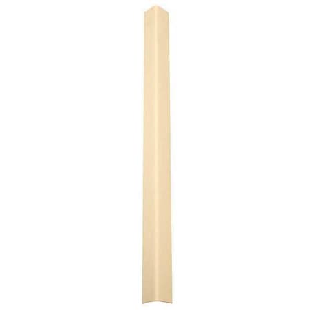 Corner Guard, Textured, Ivory, 90 Deg., 3/4
