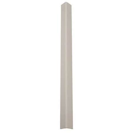 Corner Guard, Textured, Silver Gray, 90 Deg., 3/4