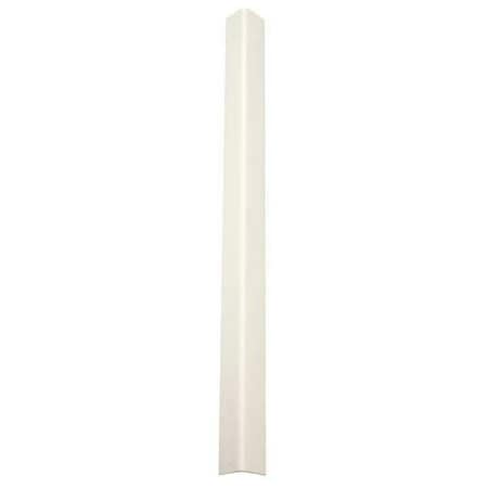 Corner Guard, Textured, Linen White, 90 Deg., 3/4