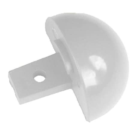 End Cap, PVC, Linen White, 1 1/16 in L MPN:EBR-31-0-301
