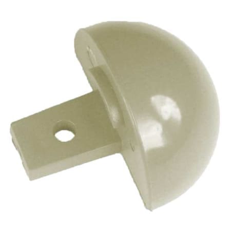 End Cap, PVC, Champagne, 1 1/16 in L MPN:EBR-31-0-313