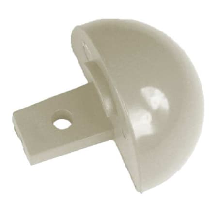 End Cap, PVC, Eggshell, 1 1/16 in L MPN:EBR-31-0-370