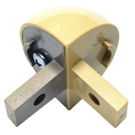 Corner, PVC, Tan, 1 1/8 in L, 2 in H MPN:EBT-32-0-3