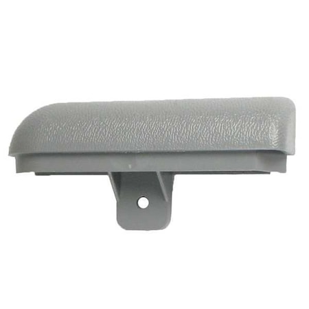 End Cap, Silver-Gray, 4x3/4 in, Right Handed MPN:ECR-4-0-210