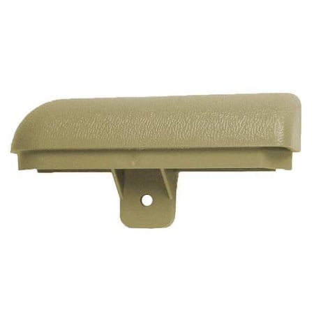 End Cap, PVC, Tan, 3/4 in L, 4 in H MPN:ECR-4-0-3
