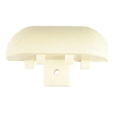 End Cap, PVC, Ivory, 1 in L, 2 15/16 in H MPN:ETC-3-0-2