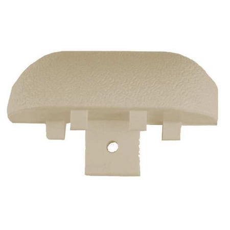End Cap, PVC, Tan, 1 in L, 2 15/16 in H MPN:ETC-3-0-3