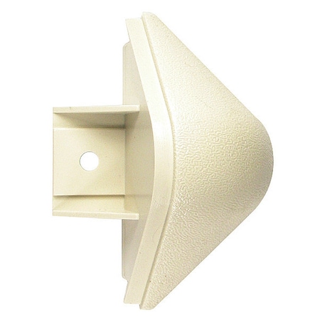 End Cap, PVC, Ivory, 4 1/8 in H MPN:ETC-30-0-2