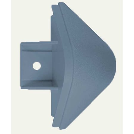 End Cap, PVC, Windsor Blue, 4 1/8 in H MPN:ETC-30-0-265