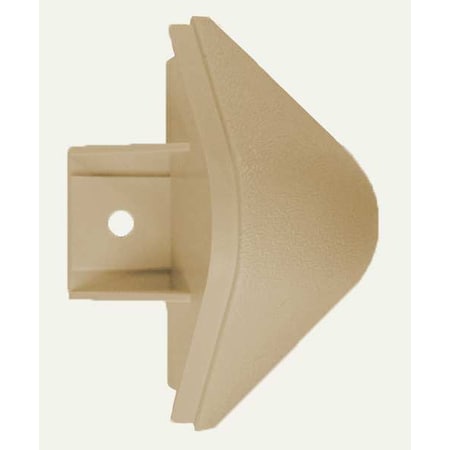 End Cap, PVC, Tan, 4 1/8 in H MPN:ETC-30-0-3