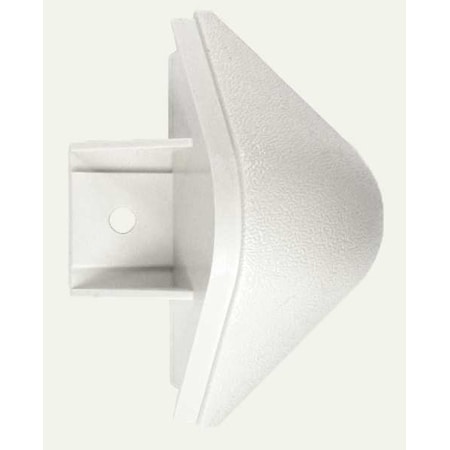 End Cap, PVC, Linen White, 4 1/8 in H MPN:ETC-30-0-301